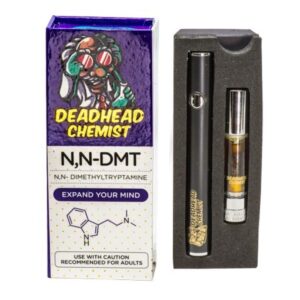 DMT Cartridge and Battery 1mL Deadhead Chemist , featuring 300mg of potent DMT for a powerful and transformative experience.